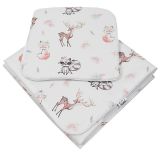 EKO Sada do kočárku 2-dílná bavlněná Fawns EKO Sada do kočárku 2-dílná bavlněná Fawns