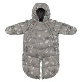 LEOKID Baby Overall Gray Blue Forest 3-9 mesiacov