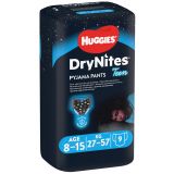 HUGGIES DryNites Plienky nohavičkové pre chlapca 8-15 rokov (27-57 kg), 9 ks