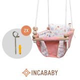 INCABABY Houpačka Junior Swing Coco Friends + hák do houpačky 2ks INCABABY Houpačka Junior Swing Coco Friends + hák do houpačky 2ks