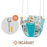 INCABABY Houpačka Junior Swing Dragon Babies + hák do houpačky 2ks INCABABY Houpačka Junior Swing Dragon Babies + hák do houpačky 2ks