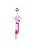 MAM Kartáček zubní na učení Training brush, 5+ m růžový MAM Kartáček zubní na učení Training brush, 5+ m růžový