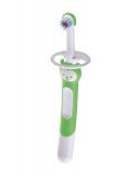 MAM Kartáček zubní na učení Training brush, 5m+ zelený MAM Kartáček zubní na učení Training brush, 5m+ zelený