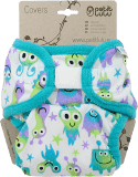 PETIT LULU Svrchní kalhotky (4 - 15 kg) - Tyrkysové potvůrky PETIT LULU Svrchní kalhotky (4 - 15 kg) - Tyrkysové potvůrky