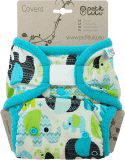 PETIT LULU Svrchní kalhotky (4 - 15 kg) - Sloníci (tyrkys) PETIT LULU Svrchní kalhotky (4 - 15 kg) - Sloníci (tyrkys)