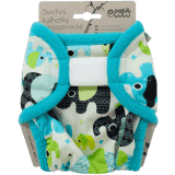 PETIT LULU Novorozenecké svrchní kalhotky (2 - 6 kg) - Sloníci (tyrkys) PETIT LULU Novorozenecké svrchní kalhotky (2 - 6 kg) - Sloníci (tyrkys)