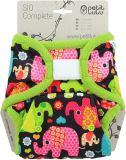 PETIT LULU SIO látkové pleny (4 – 15 kg) – Sloníci růžoví PETIT LULU SIO látkové pleny (4 – 15 kg) – Sloníci růžoví