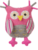 BABYONO Hračka hrací sova růžová 25cm BABYONO Hračka hrací sova růžová 25cm