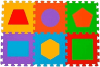 BABYONO Puzzle piankowe litery 6 szt. BABYONO Puzzle piankowe litery 6 szt.