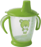 CANPOL BABIES Nevylévací hrníček Teddy Friend- zelená 180 ml CANPOL BABIES Nevylévací hrníček Teddy Friend- zelená 180 ml