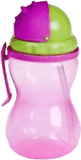 CANPOL BABIES Láhev sportovní se slámkou- růžová 370 ml CANPOL BABIES Láhev sportovní se slámkou- růžová 370 ml