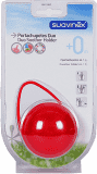 SUAVINEX Duo krabička na dudlíky - červená SUAVINEX Duo krabička na dudlíky - červená