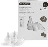 SUAVINEX Sosáky náhradní pro anatomickou odsávačku nosních hlenů 0% bpa