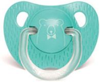 SUAVINEX Evolution dudlík anatomický, silikon, +18m, tmavá zelená méďa SUAVINEX Evolution dudlík anatomický, silikon, +18m, tmavá zelená méďa