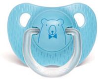 SUAVINEX Evolution dudlík anatomický, silikon, 0-6m, modrá méďa SUAVINEX Evolution dudlík anatomický, silikon, 0-6m, modrá méďa