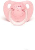 SUAVINEX Evolution dudlík anatomický, silikon, 0-6m, růžová méďa SUAVINEX Evolution dudlík anatomický, silikon, 0-6m, růžová méďa