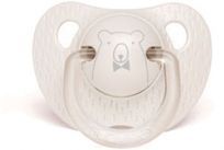 SUAVINEX Evolution dudlík anatomický, silikon, 0-6m, šedá méďa SUAVINEX Evolution dudlík anatomický, silikon, 0-6m, šedá méďa
