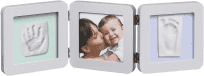 BABY ART Dvojitý rámik na odtlačky a fotografiu – pastel BABY ART Dvojitý rámik na odtlačky a fotografiu – pastel