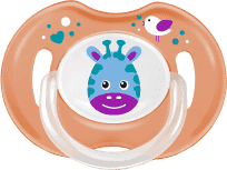BAYBY BPC 6302 Dudlík ortodontický s krytem - oranžový (0m+) BAYBY BPC 6302 Dudlík ortodontický s krytem - oranžový (0m+)