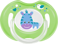 BAYBY BPC 6303 Dudlík ortodontický s krytem - zelený (0m+) BAYBY BPC 6303 Dudlík ortodontický s krytem - zelený (0m+)