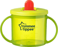 TOMMEE TIPPEE Hrneček dvouuchý pro nejmenší Basic-zelený TOMMEE TIPPEE Hrneček dvouuchý pro nejmenší Basic-zelený