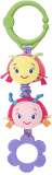 BRIGHT STARTS Hračka na C-krúžky Shimmy Shakers (0m+) - chrobák BRIGHT STARTS Hračka na C-krúžky Shimmy Shakers (0m+) - chrobák
