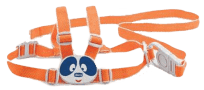 CHICCO Bezpečnostní popruhy - oranžová CHICCO Bezpečnostní popruhy - oranžová