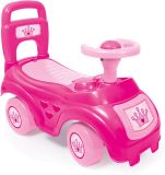 DOLU Odrážedlo auto s opěradlem, růžové DOLU Odrážedlo auto s opěradlem, růžové