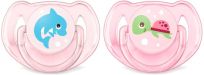 AVENT Šidítko Oceán 6-18 m. dívka, 2 ks AVENT Šidítko Oceán 6-18 m. dívka, 2 ks