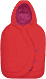 MAXI-COSI Univerzální fusak pro autosedačky Red Orchid 2017 MAXI-COSI Univerzální fusak pro autosedačky Red Orchid 2017