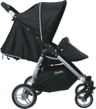 VALCO BABY Nánožník na kočárek Snap 4 Black VALCO BABY Nánožník na kočárek Snap 4 Black