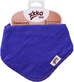 KIKKO Bambusowy śliniaczek/ściereczka Colours (1 szt.) – ocean blue KIKKO Bambusowy śliniaczek/ściereczka Colours (1 szt.) – ocean blue