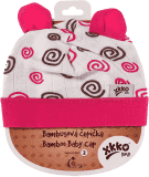 KIKKO Bambusová dětská čepička Spirals vel. 3 - magenta KIKKO Bambusová dětská čepička Spirals vel. 3 - magenta