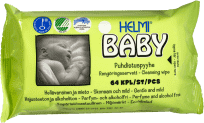 HELMI BABY Bio, eko 64 ks - vlhčené ubrousky