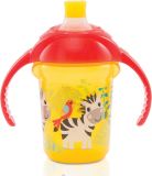 MUNCHKIN Click Lock netekoucí obrázkový hrneček s oušky (237 ml), žlutá MUNCHKIN Click Lock netekoucí obrázkový hrneček s oušky (237 ml), žlutá