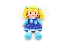 TEDDIES Panenka hadrová plyš. 30 cm modrá TEDDIES Panenka hadrová plyš. 30 cm modrá