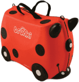 TRUNKI Kufřík + odrážedlo beruška Harley TRUNKI Kufřík + odrážedlo beruška Harley