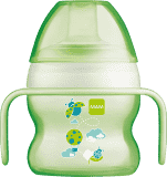 MAM Hrnek STARTER CUP 150ml, 4+ měsíce, zelený MAM Hrnek STARTER CUP 150ml, 4+ měsíce, zelený