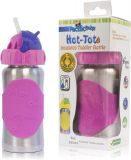 PACIFIC BABY Hot-Tot Termoska s brčkem 260 ml růžová PACIFIC BABY Hot-Tot Termoska s brčkem 260 ml růžová