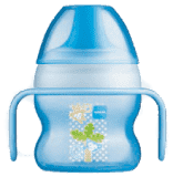 MAM Starter cup 150ml modrý – náhodný motiv MAM Starter cup 150ml modrý – náhodný motiv