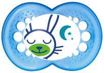 MAM Night uklidňující dudlík 6+ měsíců kluk – náhodný motiv MAM Night uklidňující dudlík 6+ měsíců kluk – náhodný motiv