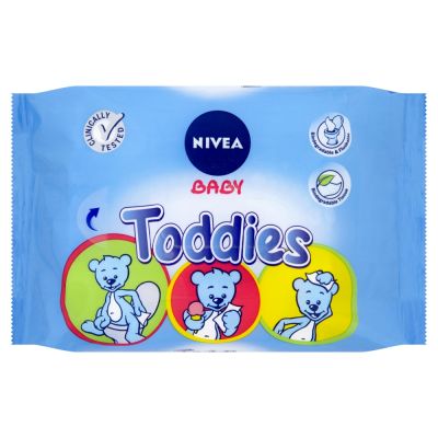 NIVEA Baby Multi Toddies 60 ks - vlhčené ubrousky