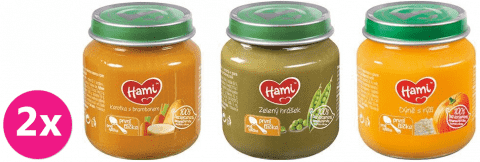 HAMI Menu 1 (6x125g) - zeleninový příkrm