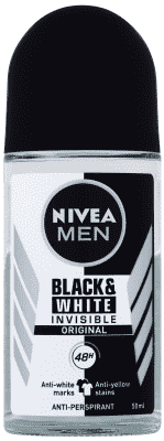 NIVEA MEN Kuličkový Antiperspirant Black&White Power 50 ml