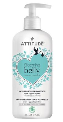 ATTITUDE Prírodné vyživujúce telové mlieko Blooming Belly nielen pre tehotné s arganom 473 ml