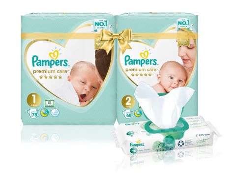 pampers premium care cena