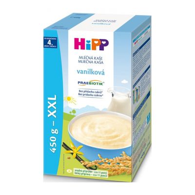 HiPP Kaše mléčná Praebiotik vanilková 450 g