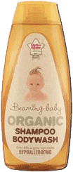 BEAMING BABY Organický dětský šampón a tělové mýdlo, 250 ml