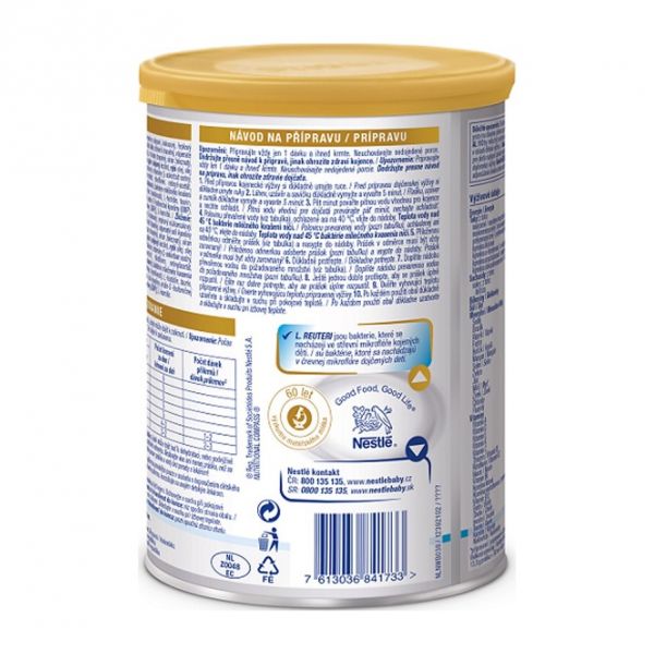 BEBA AL 110 Lactose free, mléčná kojenecká výživa, 400 g Feedo.cz