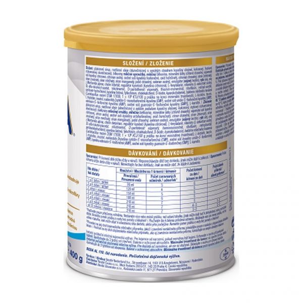 BEBA AL 110 Lactose free, mléčná kojenecká výživa, 400 g Feedo.cz